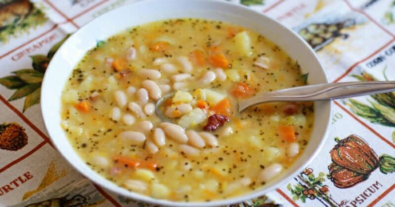 bean soup for high cholesterol