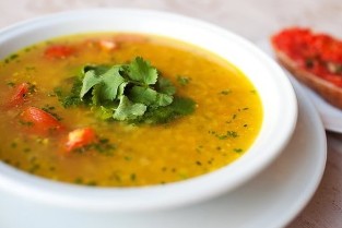 Soup of lentils